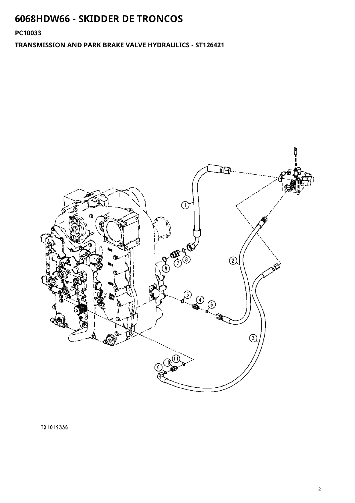 Catálogo de Peças Skidder John Deere 748H/848H