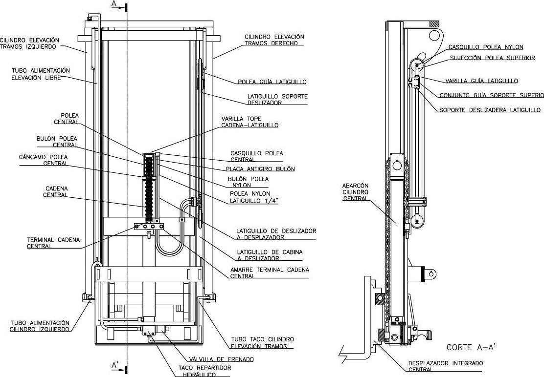 Catálogo de Peças Empilhadeira Tecna T/TR/TSD/Mastros MD/MT/MTEC/Mastros SMD/SMT/SMTEC - página interna