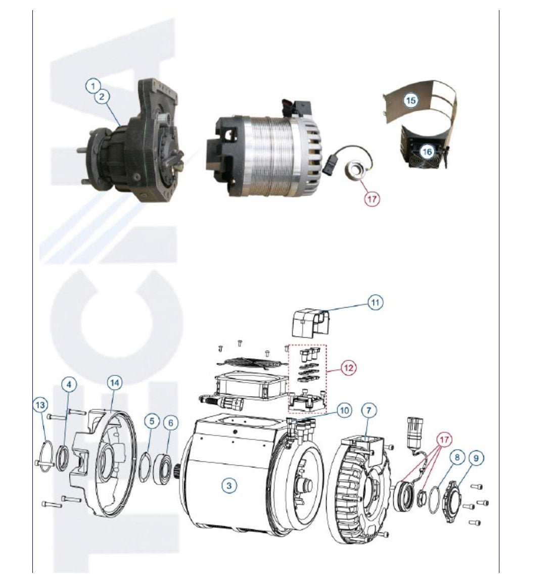Catálogo de Peças Empilhadeira Tecna TSD-S (TSD30-S) - página interna