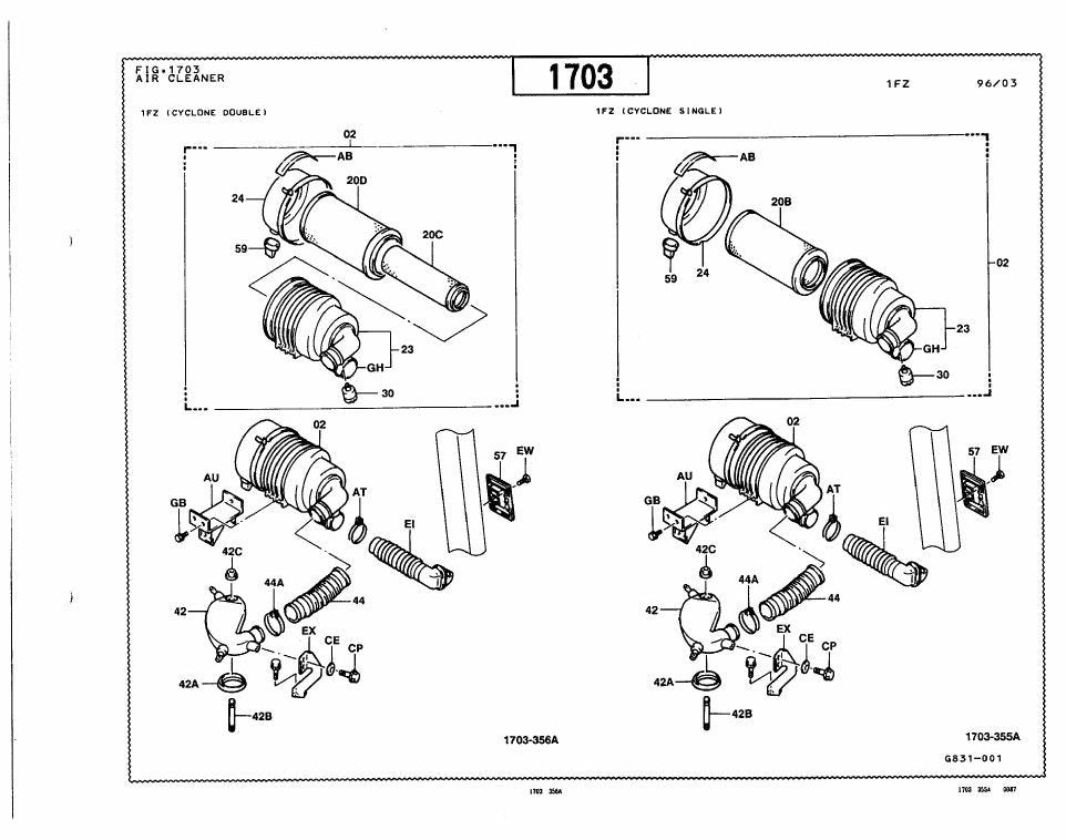 Catálogo de Peças Toyota 02-5FDU35,40,45 Empilhadeira a Combustão — vista explodida 3