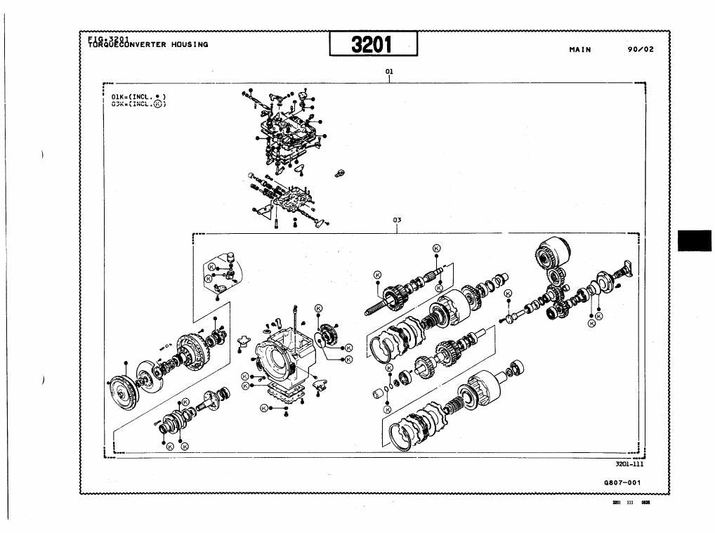 Catálogo de Peças Toyota 5FDC30 Empilhadeira a Combustão — vista explodida 4