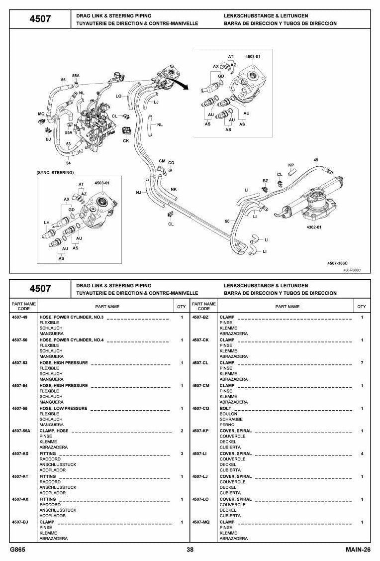 Catálogo de Peças Toyota 8FBE15U,18U,20U, 8FBEH18U, 8FBES15U Empilhadeira Elétrica — vista explodida 2