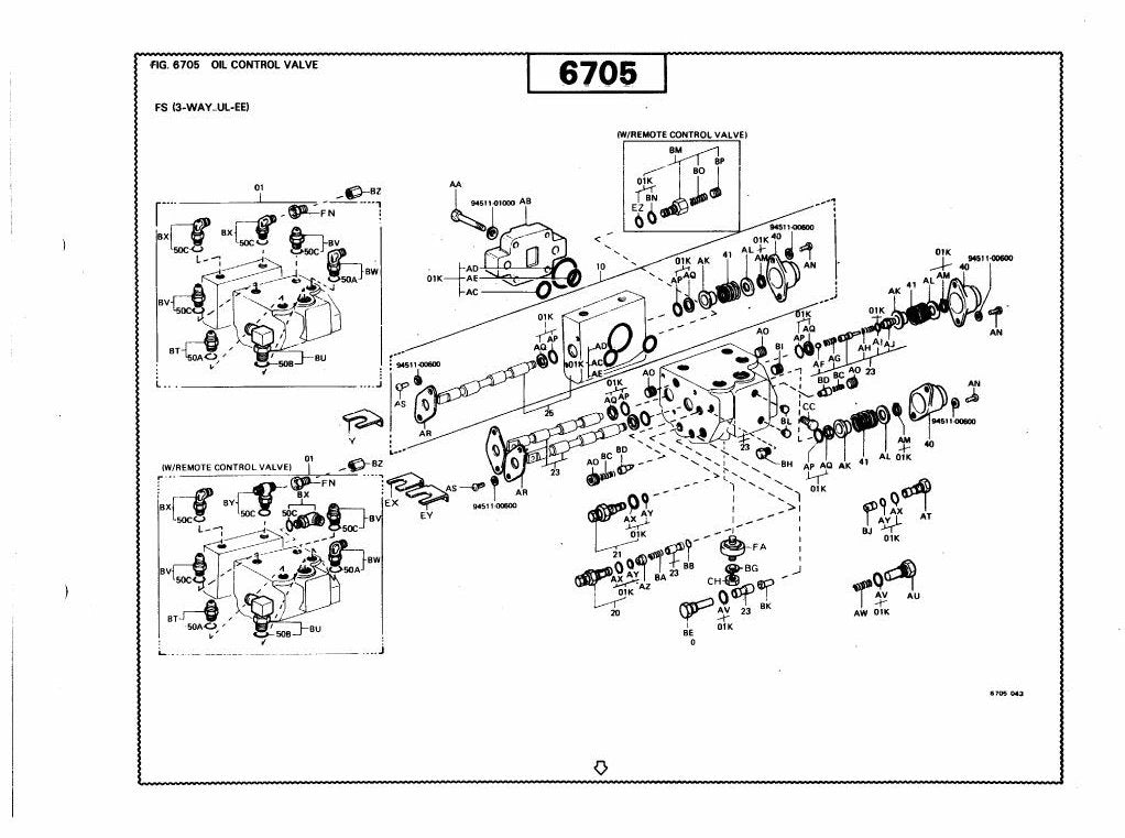 Catálogo de Peças Toyota FBA30 Empilhadeira Elétrica — vista explodida 4