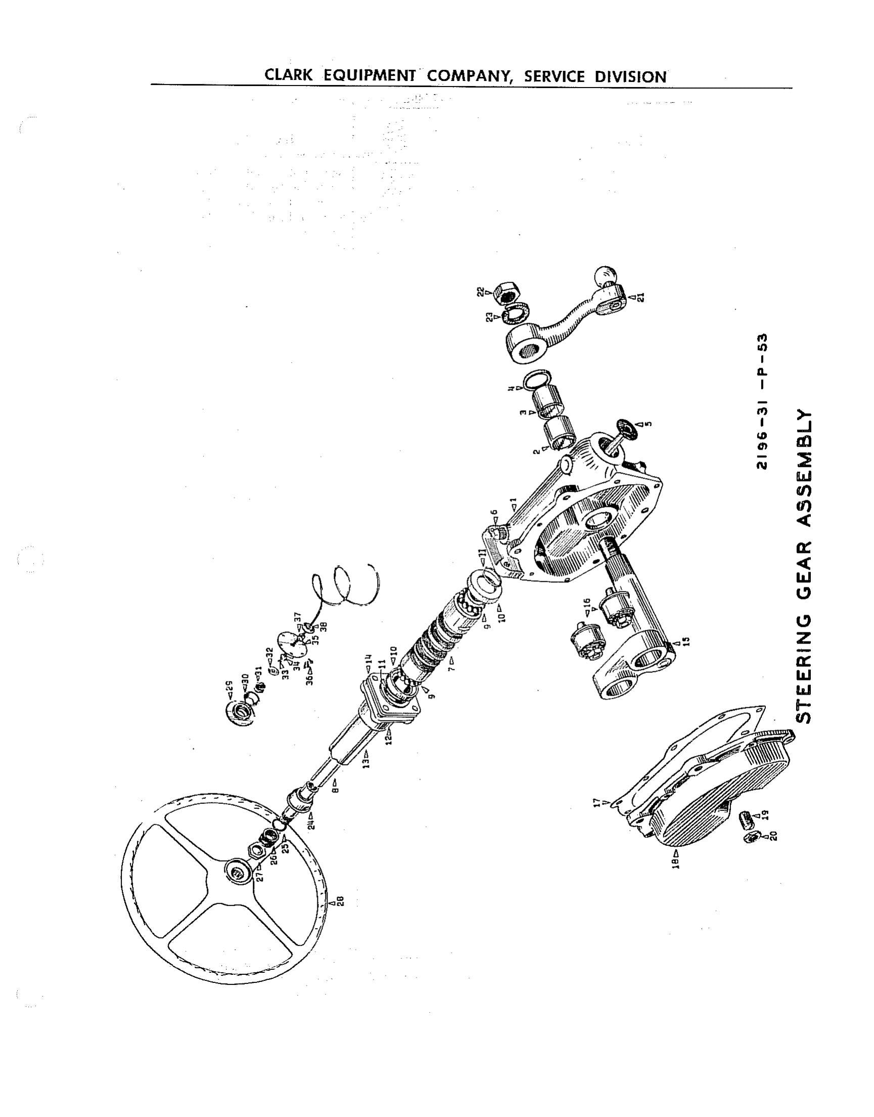 Catálogo de Peças Trator Rebocador Clark Clarktor 120 B (Book 48B) - página interna