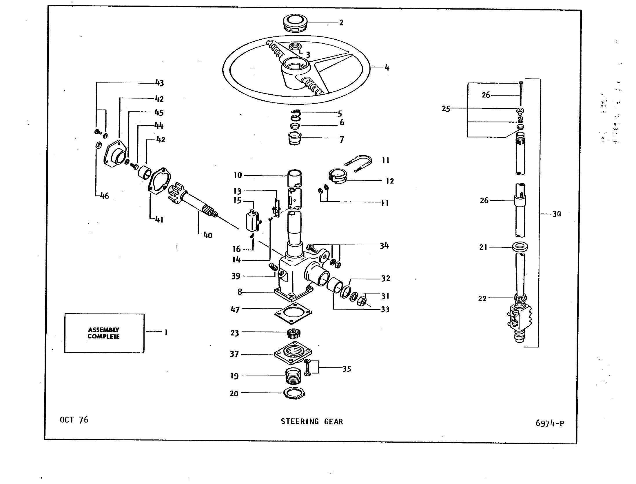 Catálogo de Peças Trator Rebocador Clark Clarktor Diesel (Book X146) - página interna