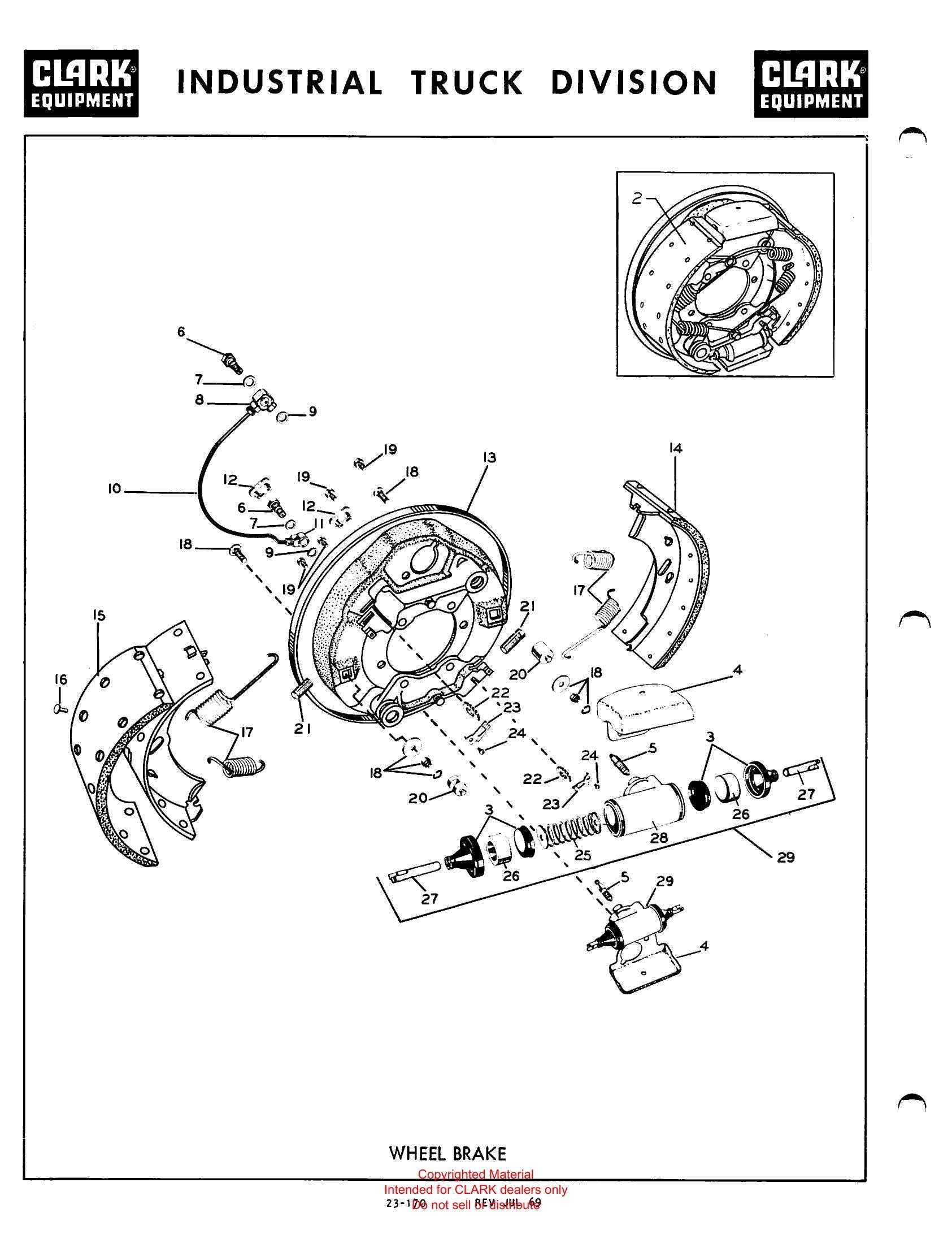 Catálogo de Peças Van Carrier Clark Matson Series 510 Van Carrier (Book X139) - página interna