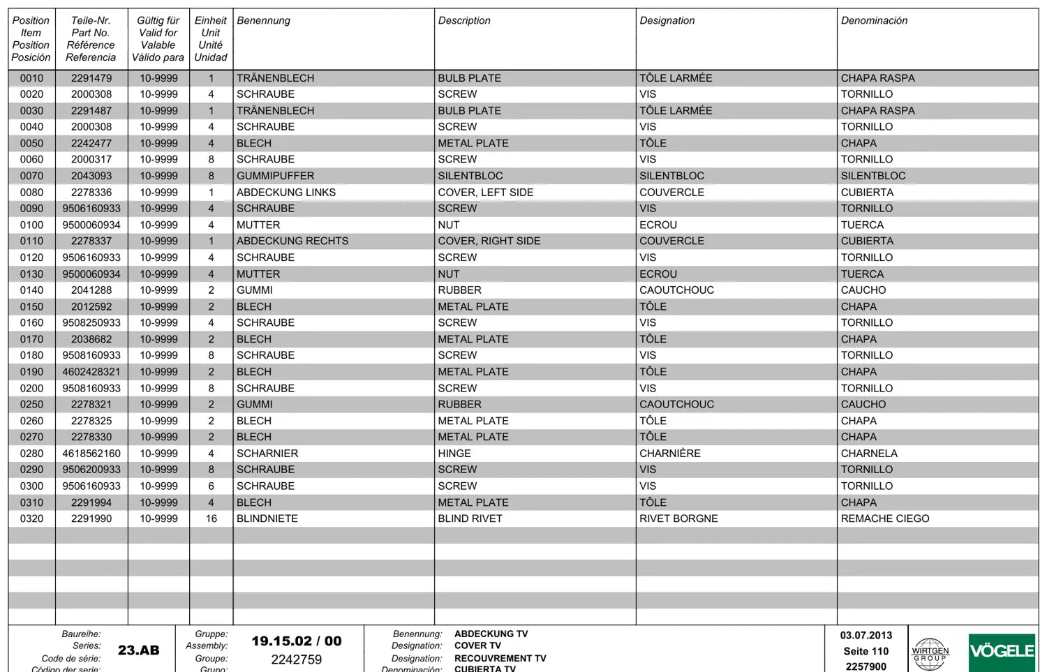 Vögele AB500-3 (TV 23.AB) — vista 2 do documento