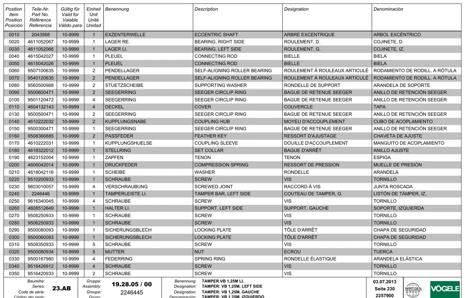 Vögele AB500-3 (TV 23.AB) — vista 4 do documento