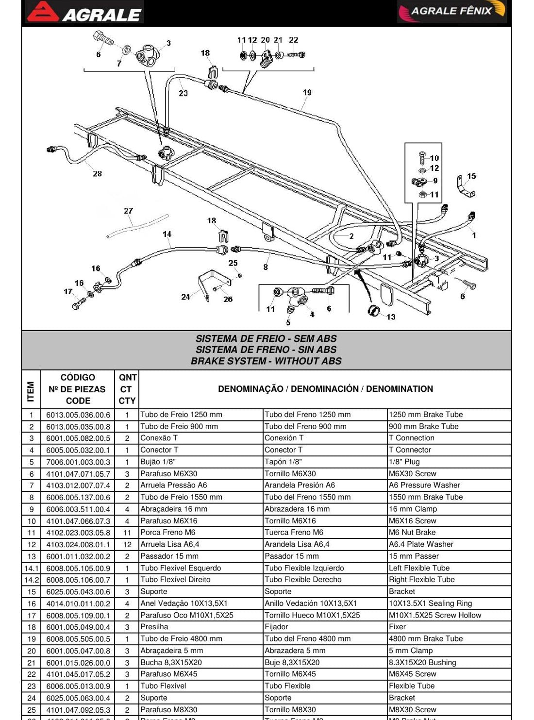 Catálogo de Peças Volare Volare W6 ISF 3.8 (2013/2014) - Micro-ônibus - página 3
