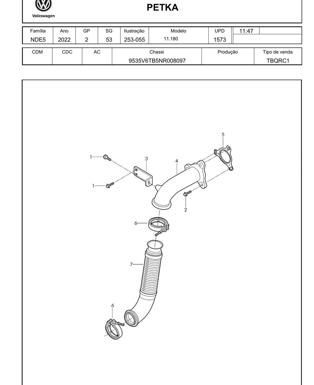 Catálogo de Peças Volkswagen - 11.180 - Caminhão - página 2