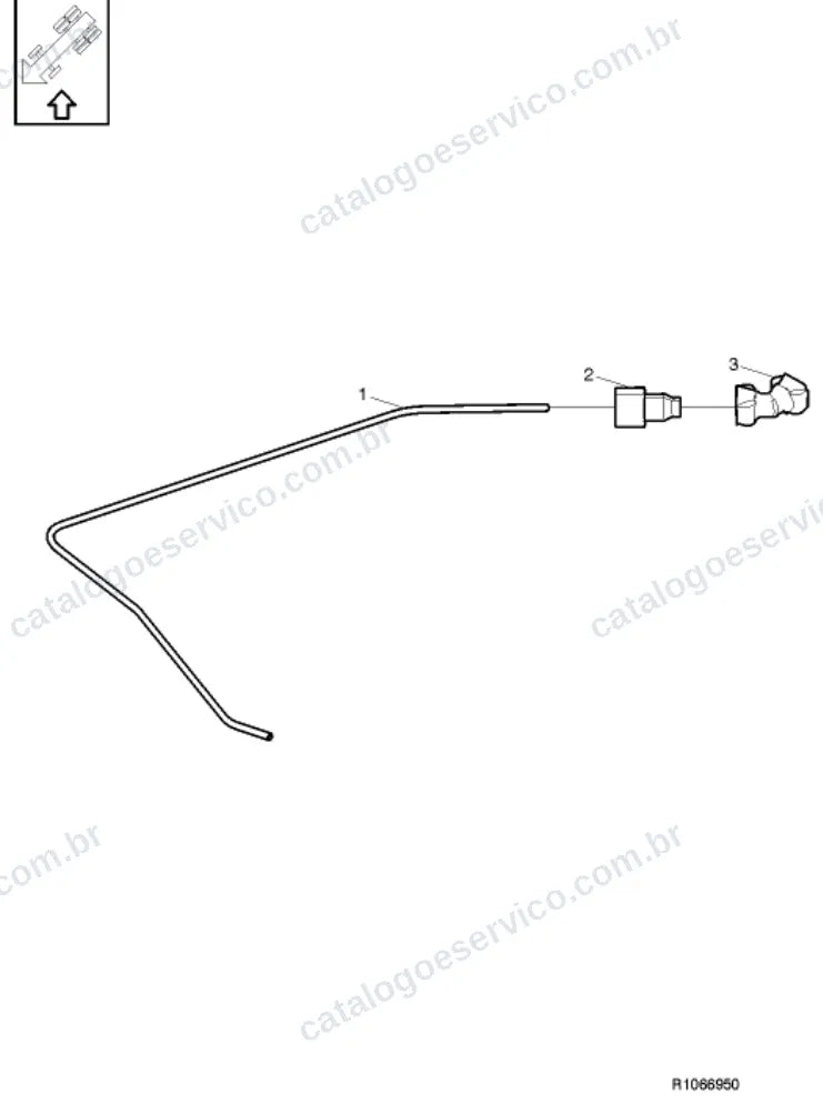Vista explodida – freio – Catálogo de Peças Volvo FH4 440