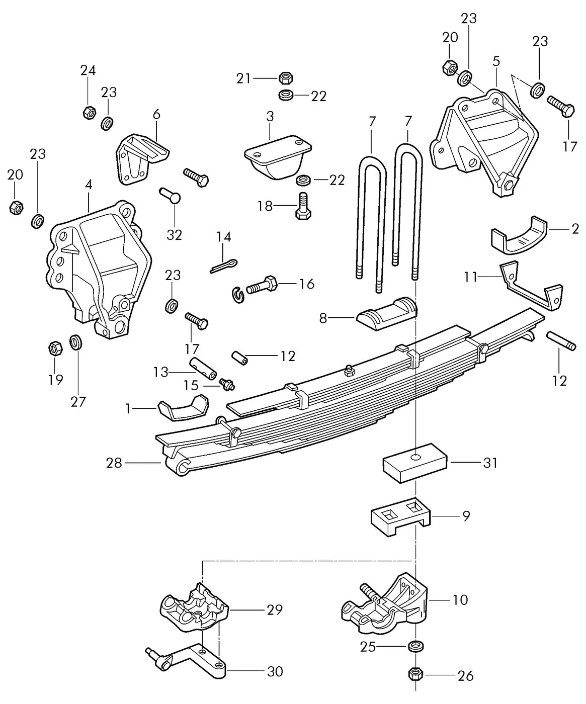 Vista explodida 2 do catálogo de peças VW Constellation 19.360T Euro V