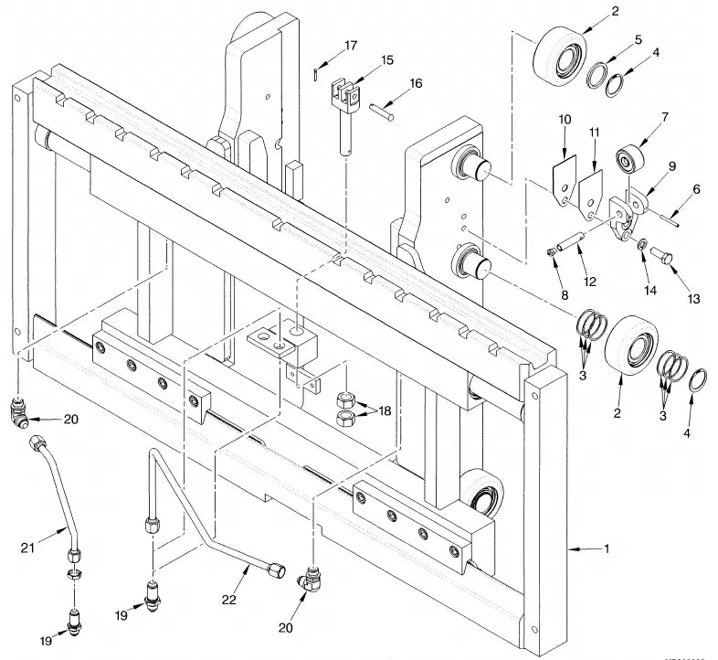 Catálogo de Peças Yale GLP080LJ GP120MJ C813 — página interna 4