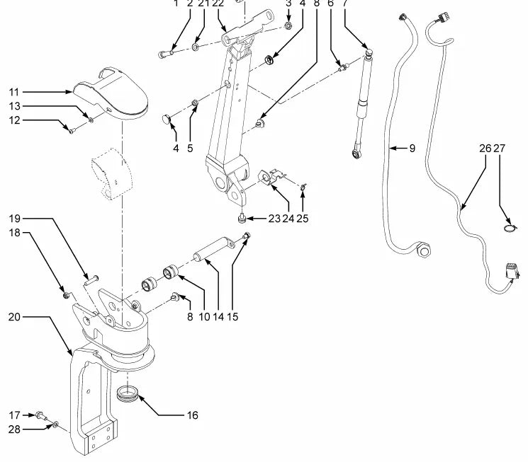 Catálogo de Peças Yale MP16E MP18E MP20E MP22E A428 — página interna 4