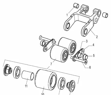 Catálogo de Peças Yale MP22-BR A252 — página interna 2