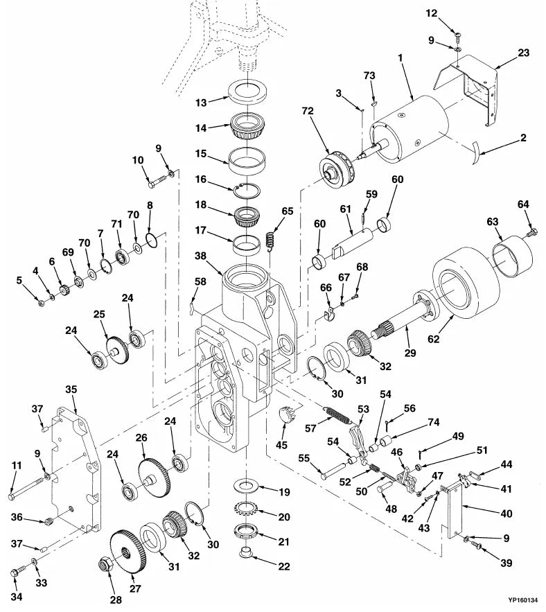 Catálogo de Peças Yale MPB040AC A827 — página interna 3
