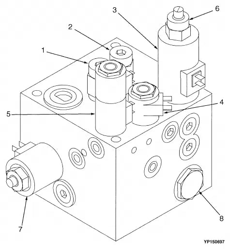Catálogo de Peças Yale NR040AE NS040AF C815 C816 — página interna 2