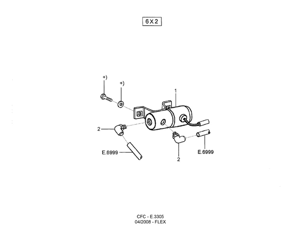 Catálogo de Peças Ford Cargo 1722 — vista explodida 3