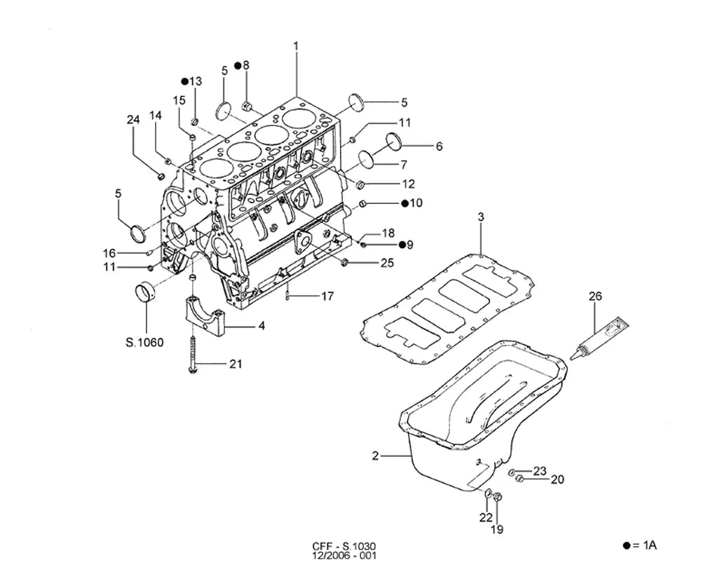Catálogo de Peças Ford F-250 — vista explodida 1