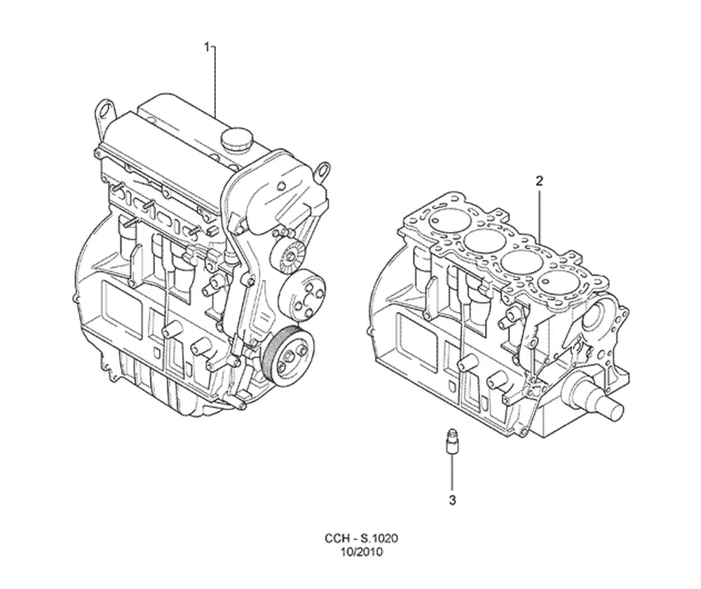 Catálogo de Peças Ford New Fiesta — vista explodida 1
