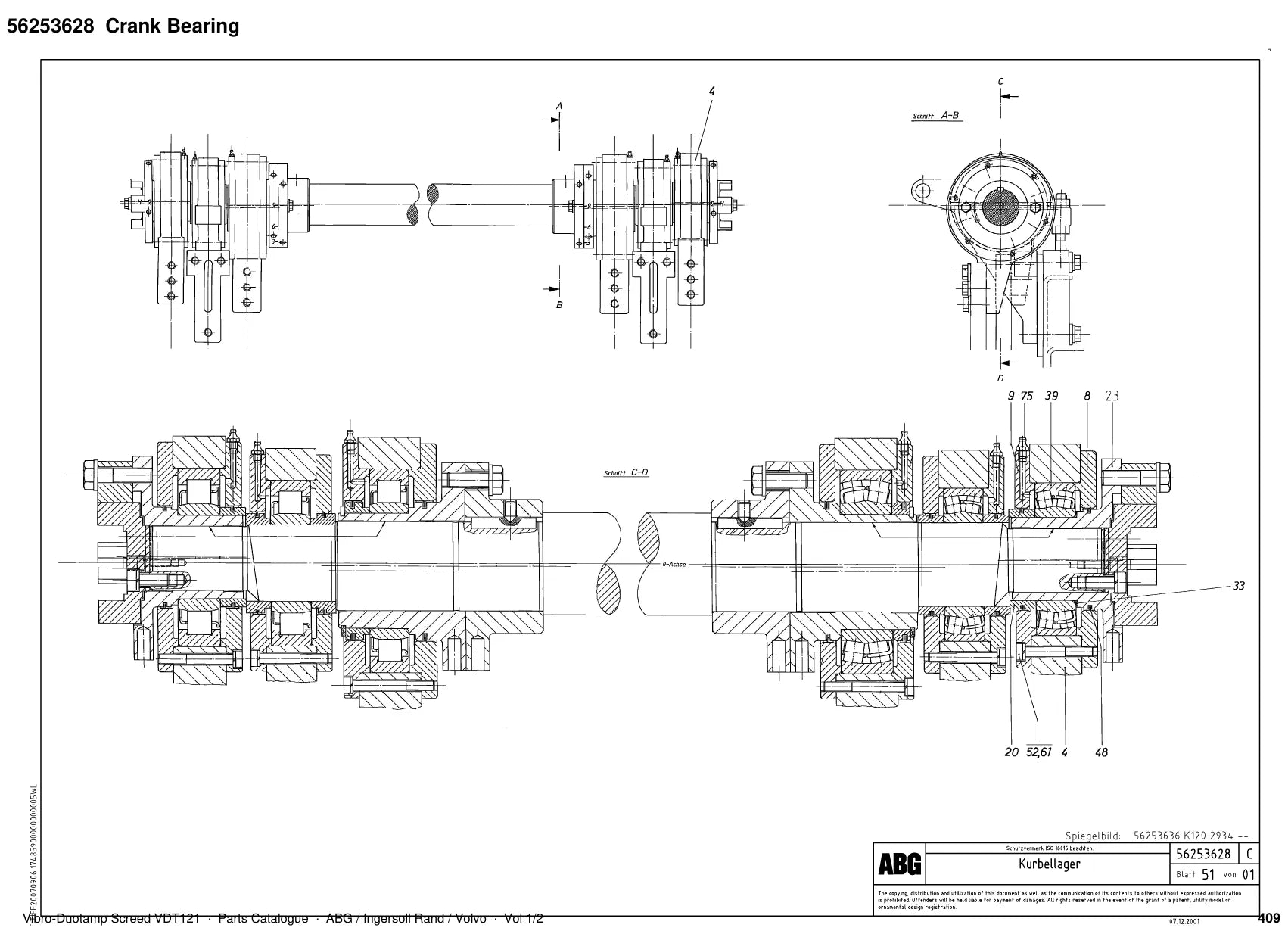 ABG VDT121 Ingersoll Rand — vista explodida 2