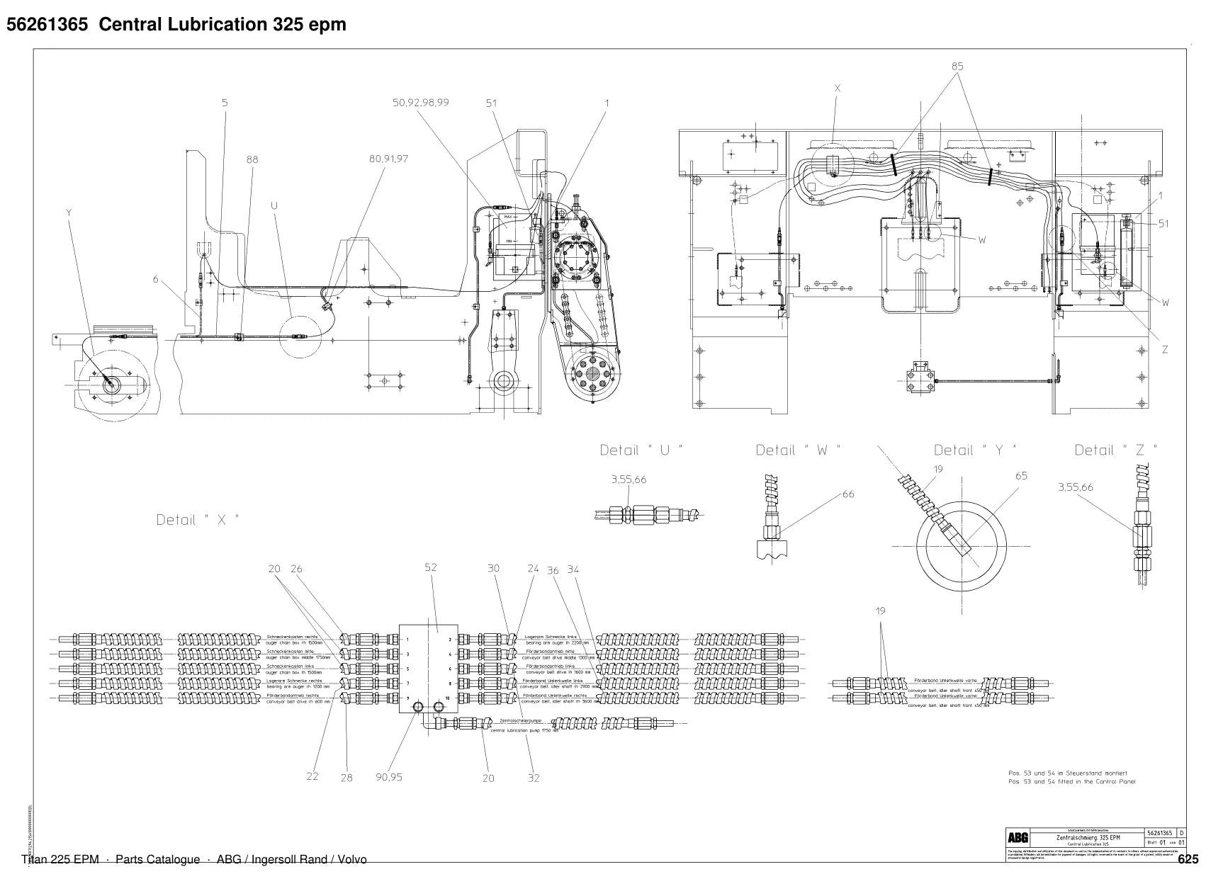 ABG Titan 225 EPM Ingersoll Rand — vista explodida 4