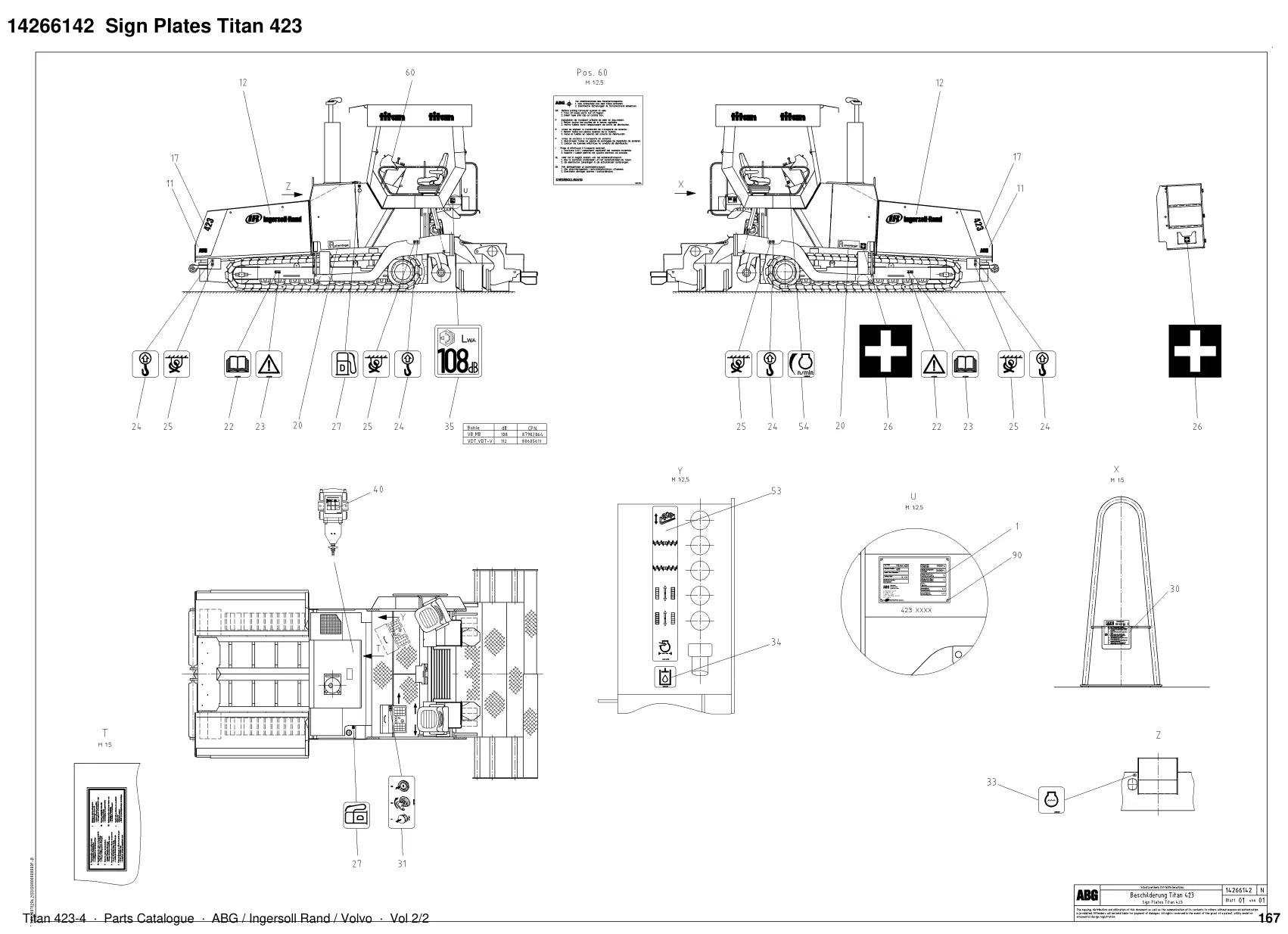 ABG Titan 423-4 Ingersoll Rand — vista explodida 4