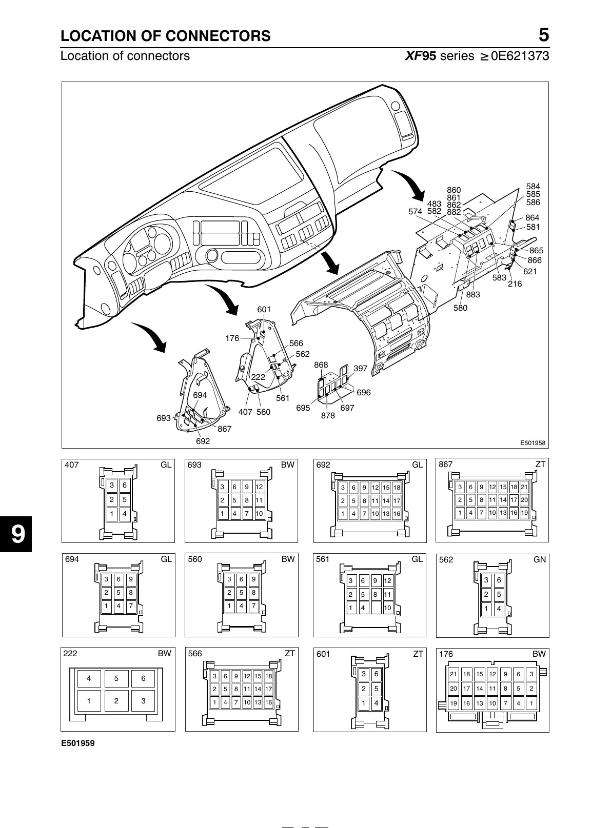 DAF 95 — caminhão, figura técnica 2