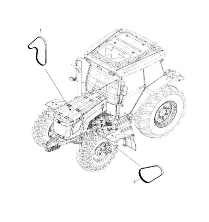 MF4409 Trator Massey Ferguson - Catalogo De Pecas PDF