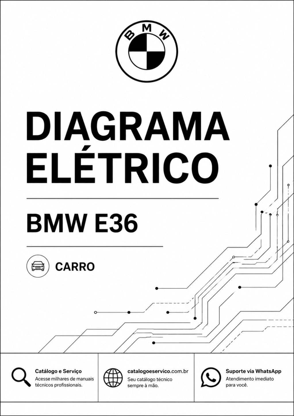 Diagrama Elétrico BMW E36 - Carro