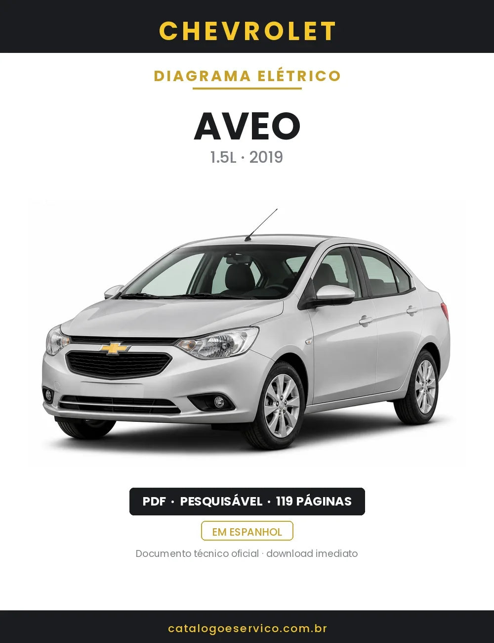 Diagrama Elétrico Chevrolet Aveo — capa