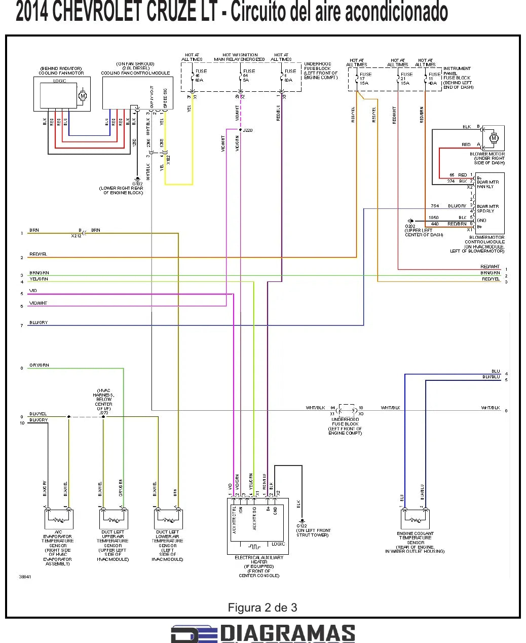 Diagrama Elétrico Chevrolet Cruze — prancha de circuito 3