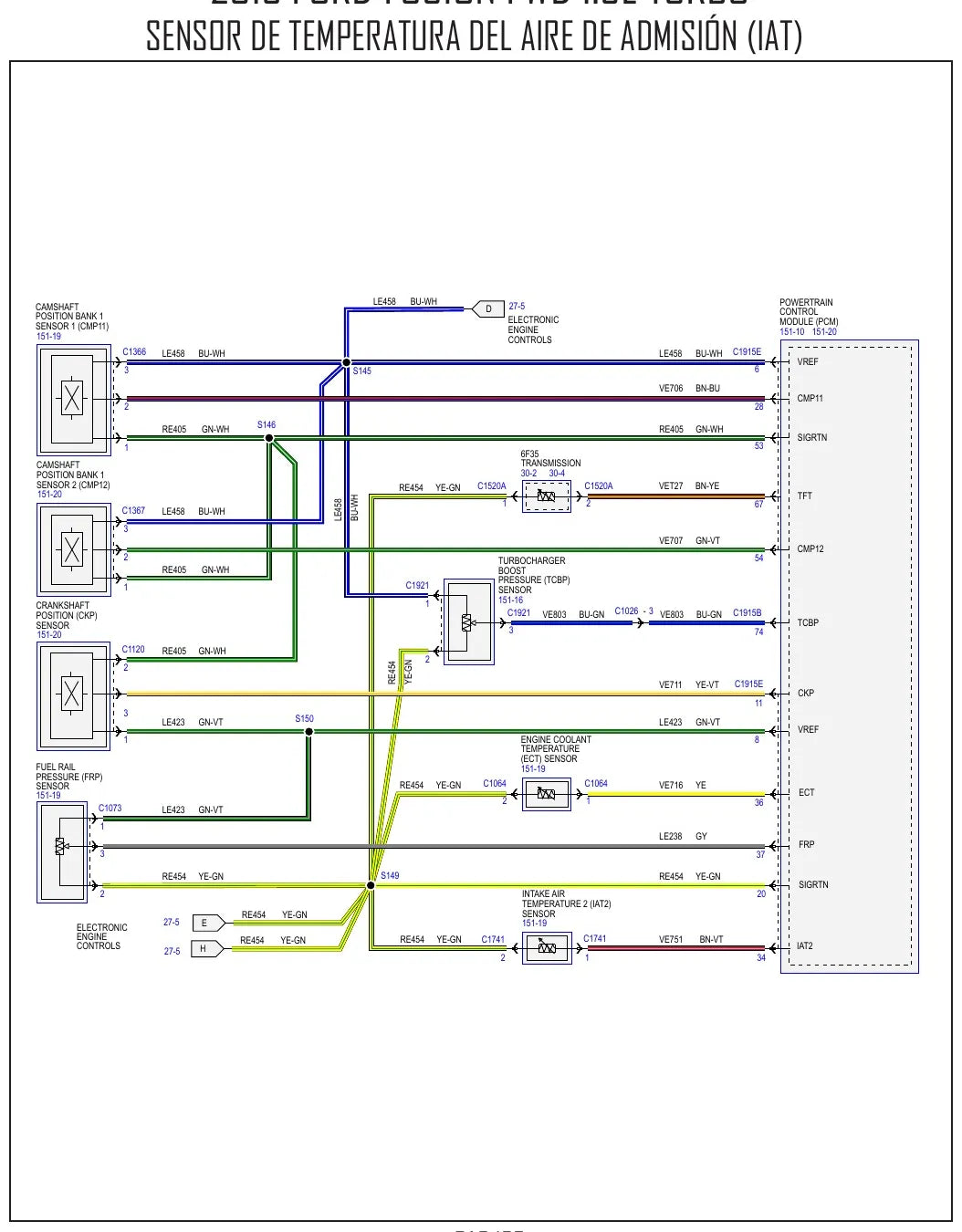 Diagrama Elétrico Ford Fusion — prancha de circuito 4