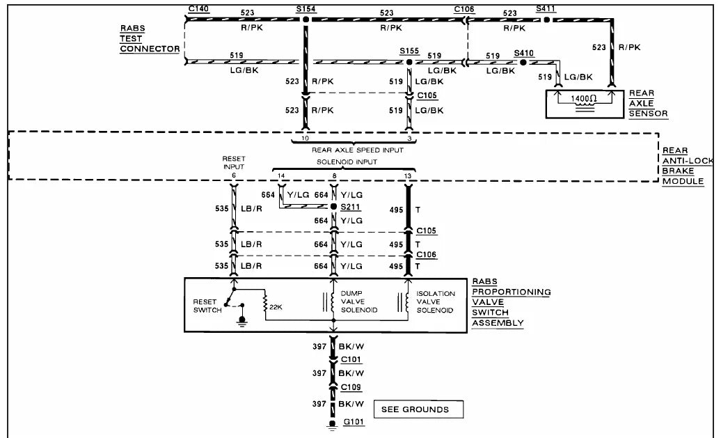 Diagrama Elétrico Ford Ranger — prancha de circuito 2
