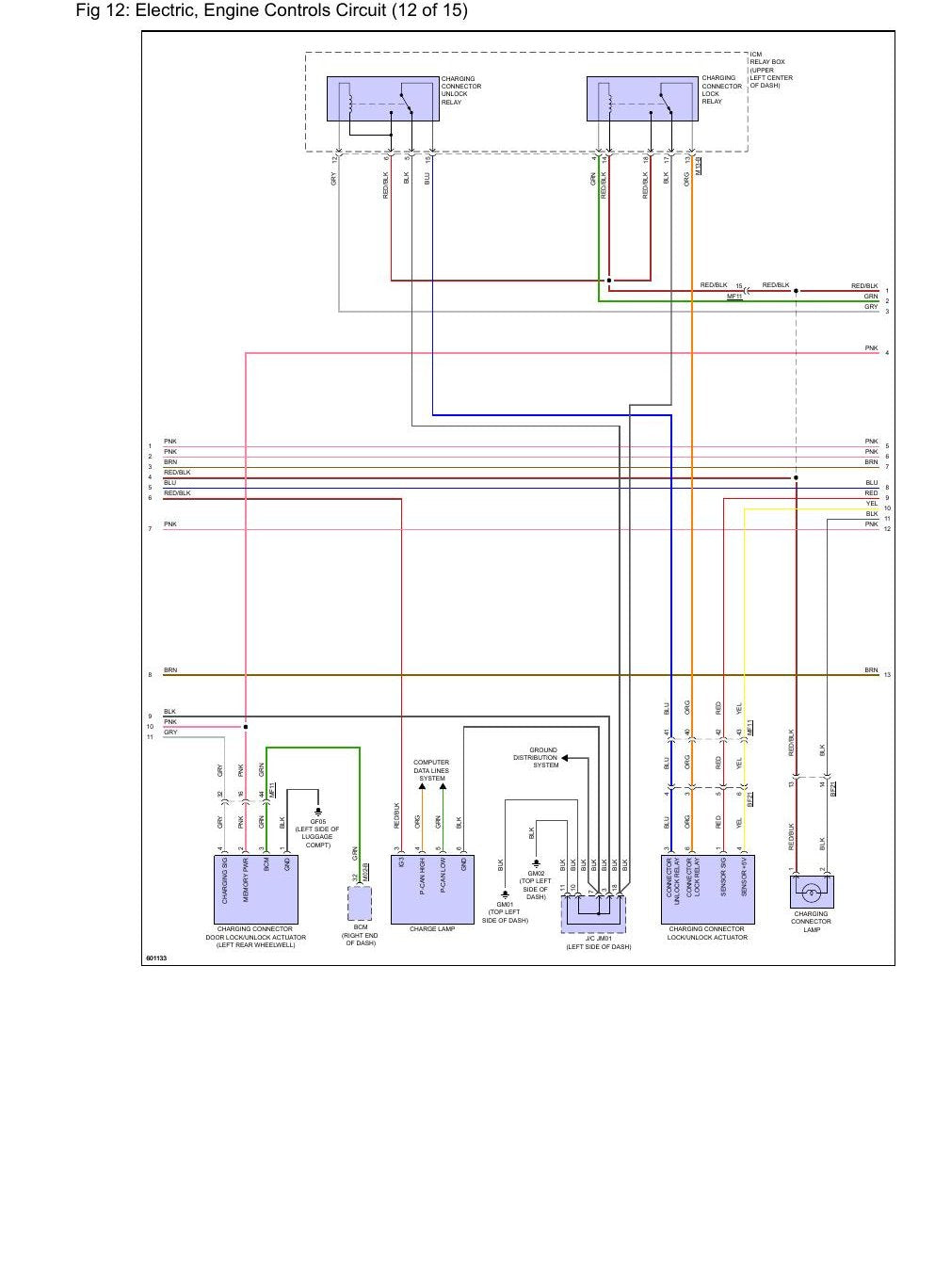 Diagrama Elétrico Hyundai Ioniq Hybrid SEL 1.6L 2019 — 2019: circuito por circuito, do hibrido - diagrama 1