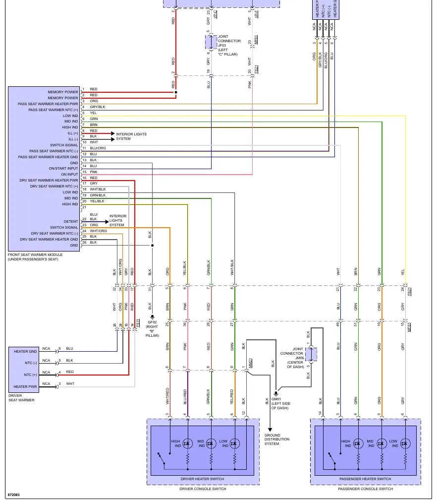 Diagrama Elétrico Hyundai Kona — prancha de circuito 3