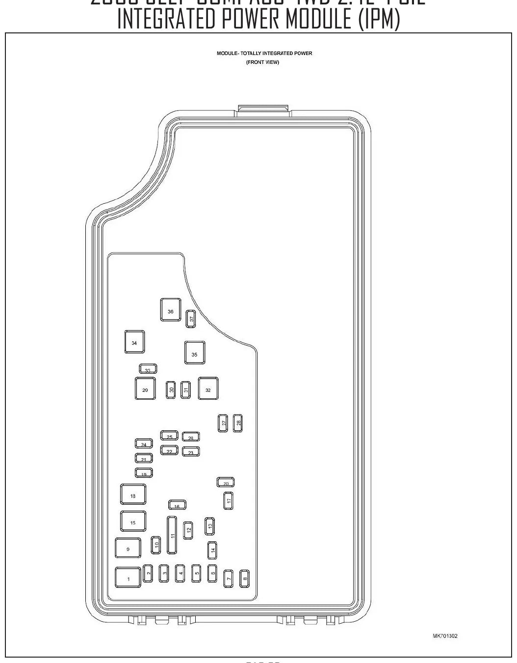 Diagrama Elétrico Jeep Compass — prancha de circuito 3