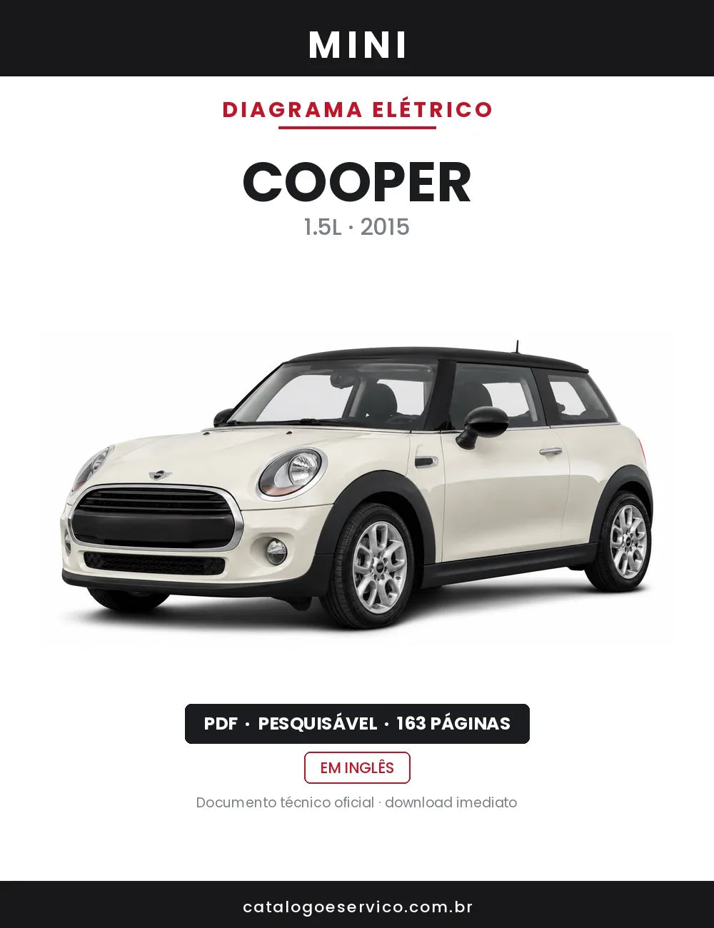 Diagrama Elétrico MINI Cooper — capa