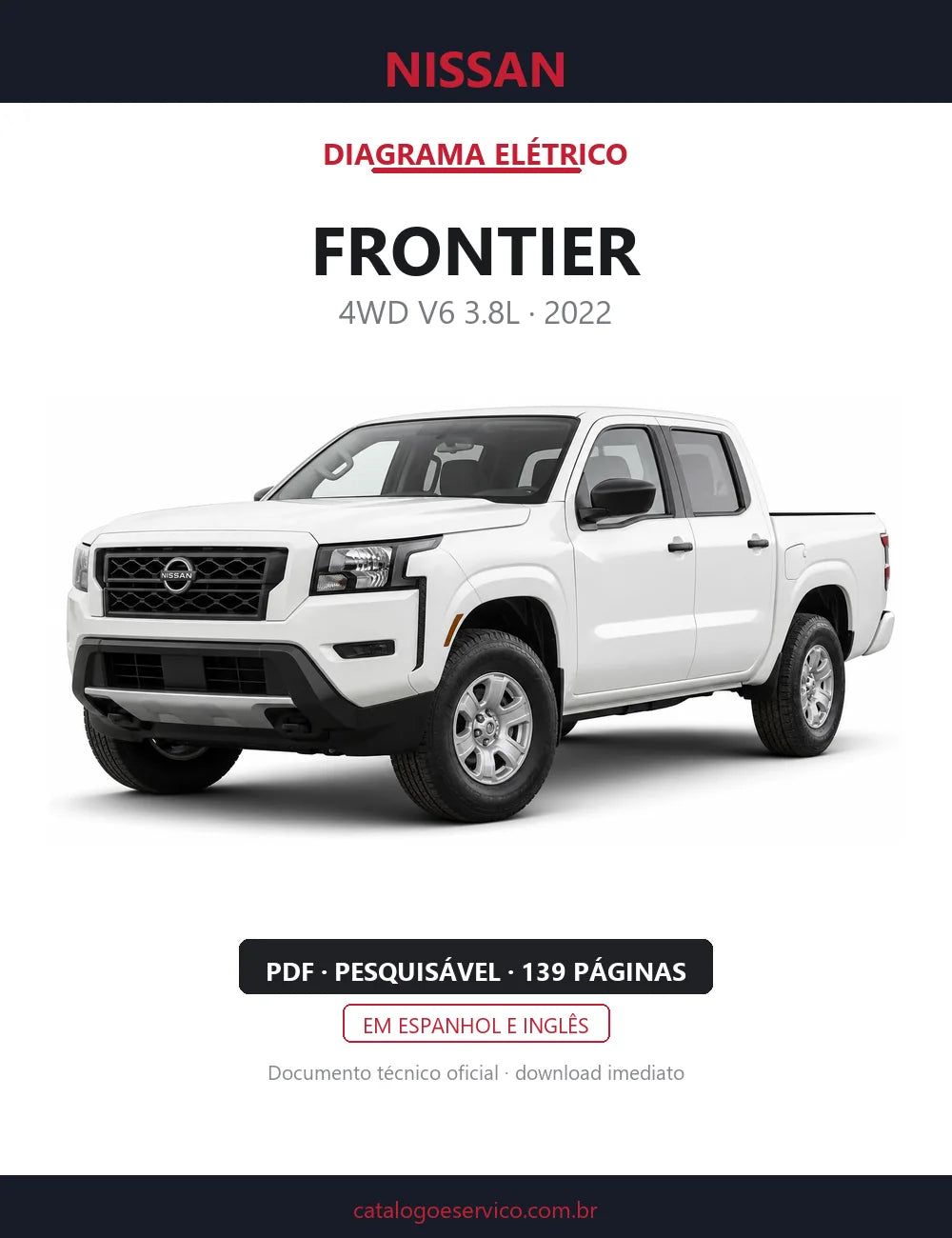 Diagrama Elétrico Nissan Frontier — capa