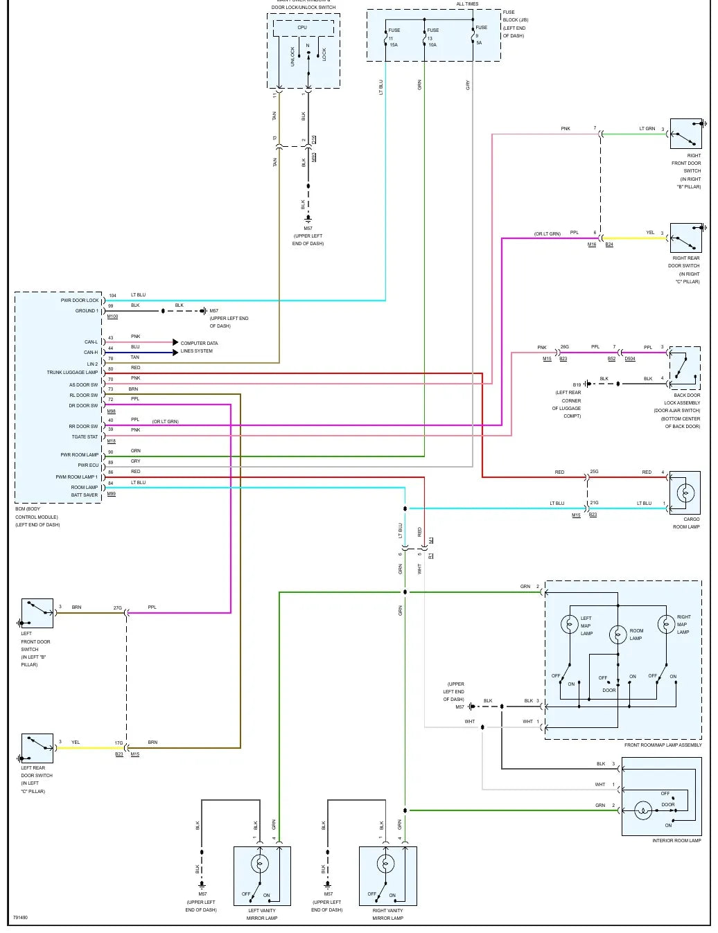 Diagrama Elétrico Nissan Kicks — prancha de circuito 4