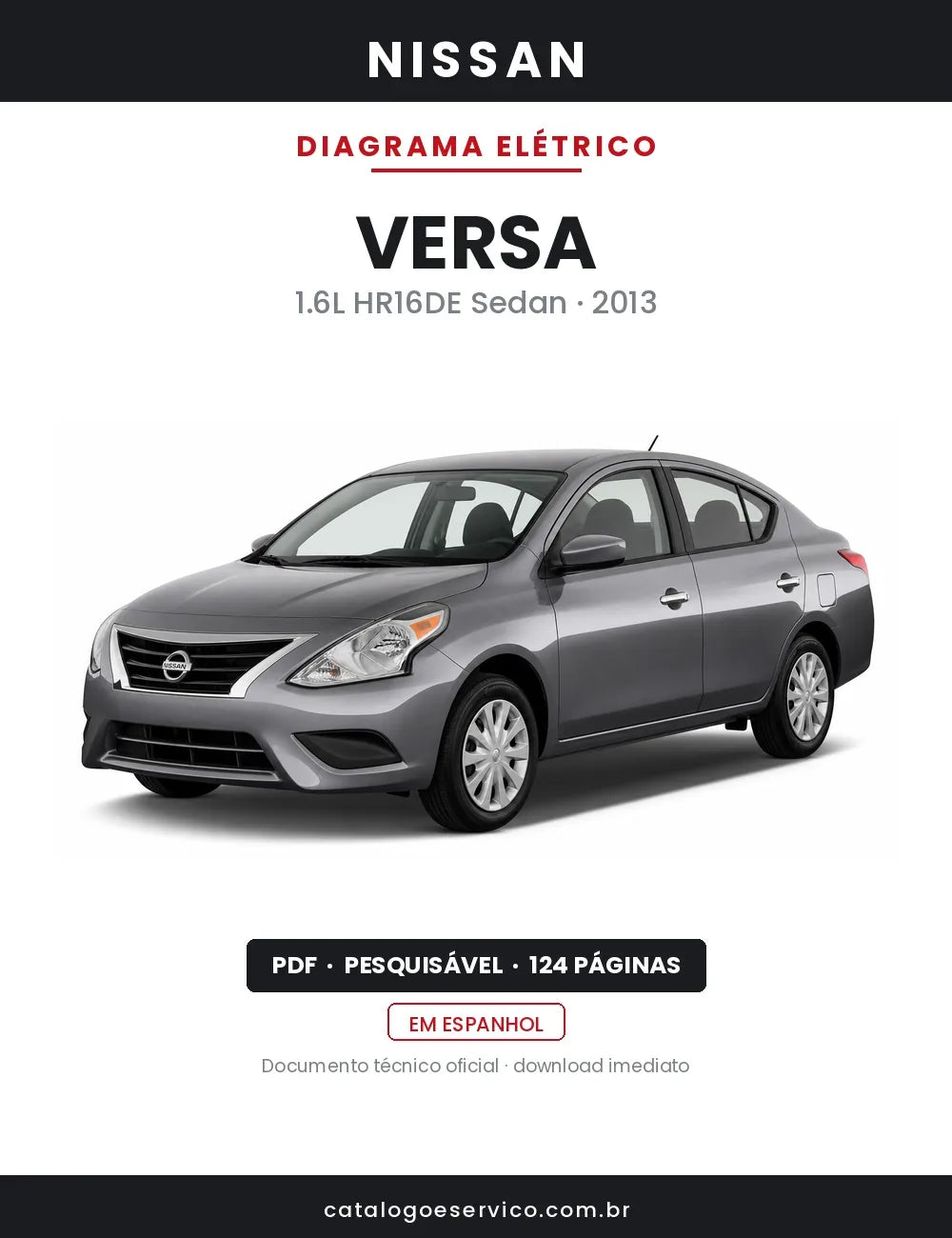 Diagrama Elétrico Nissan Versa — capa