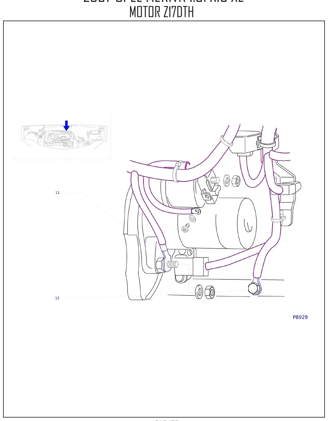 Diagrama Elétrico Opel Meriva — prancha de circuito 2