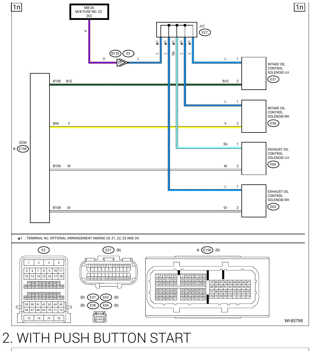 Diagrama Elétrico Subaru Impreza Sedan — prancha de circuito 3