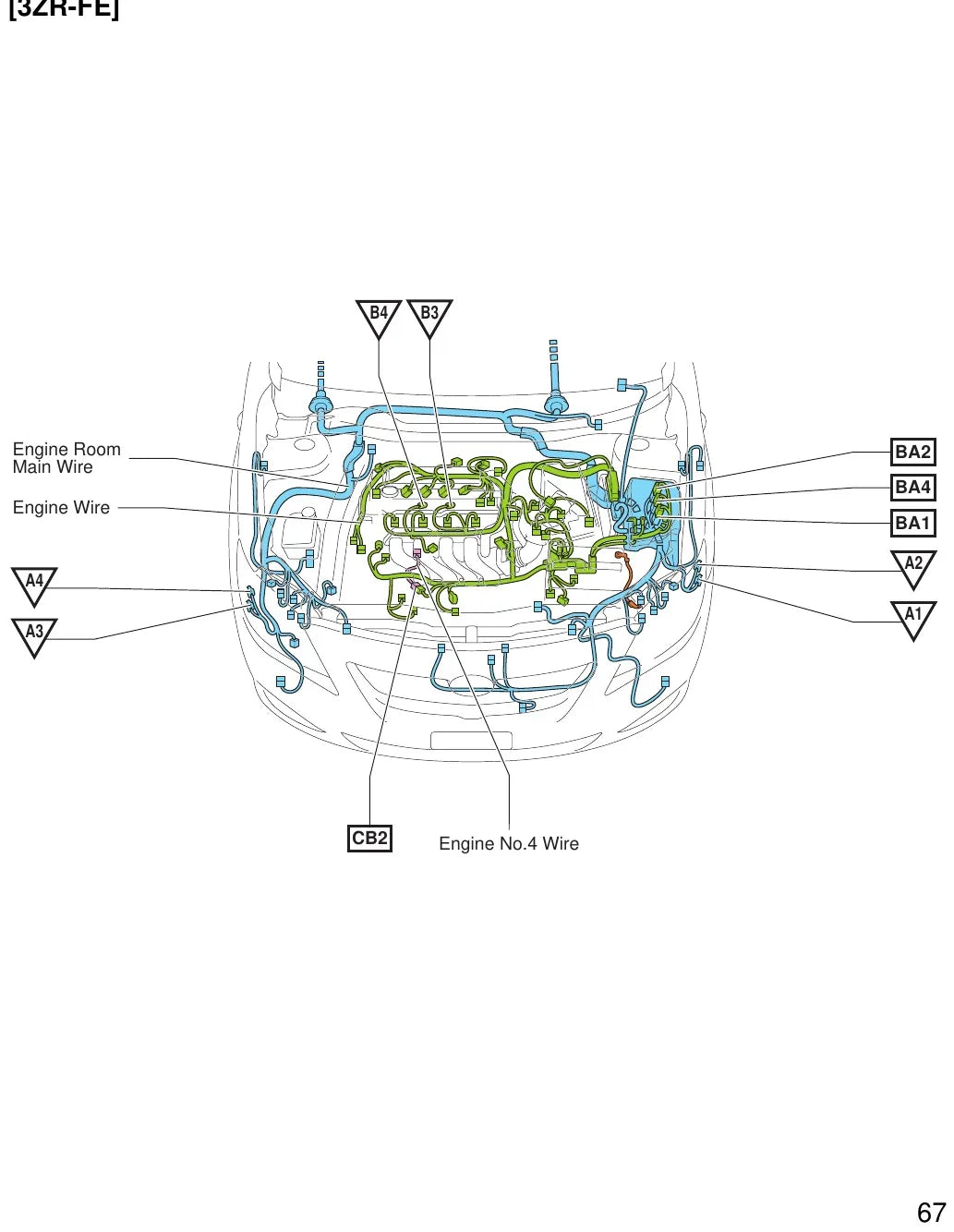 Diagrama Elétrico Toyota Corolla Altis — prancha de circuito 2