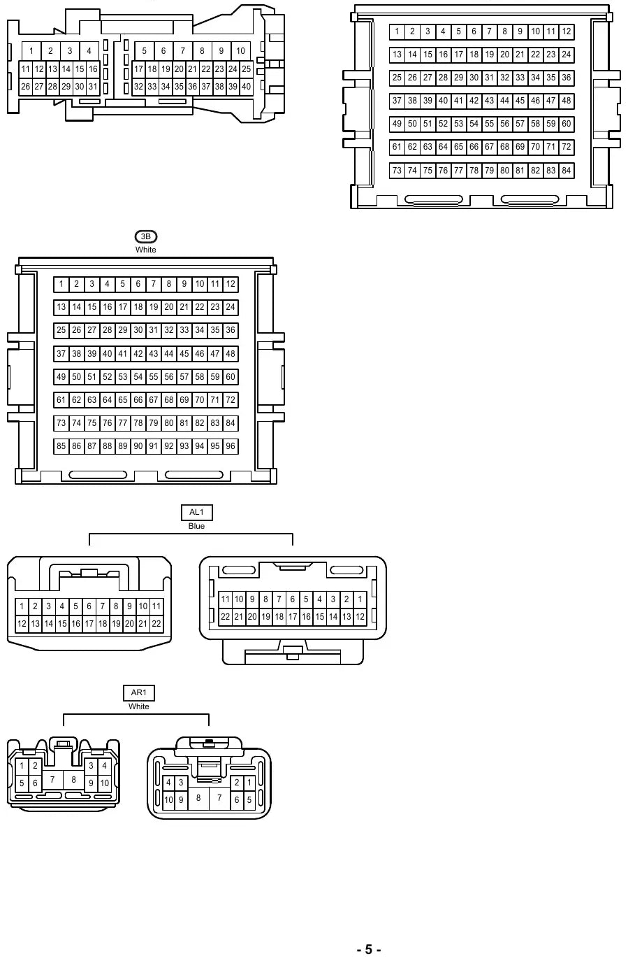 Diagrama Elétrico Toyota Prius — prancha de circuito 3