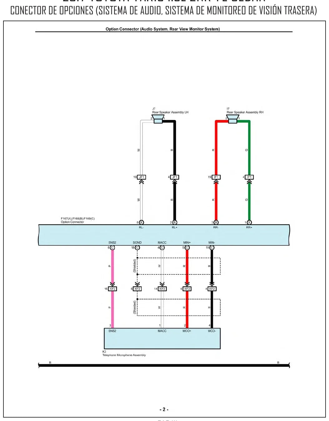 Diagrama Elétrico Toyota Yaris — prancha de circuito 4