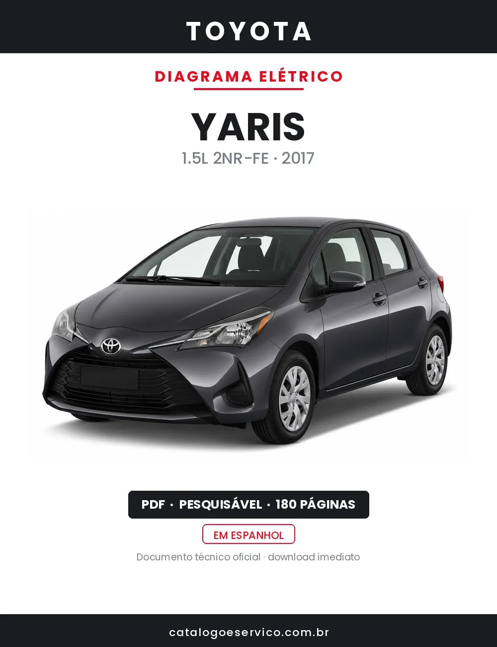 Diagrama Elétrico Toyota Yaris — capa
