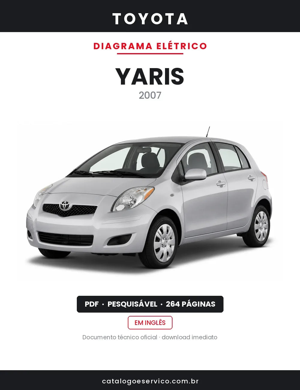 Diagrama Elétrico Toyota Yaris — capa