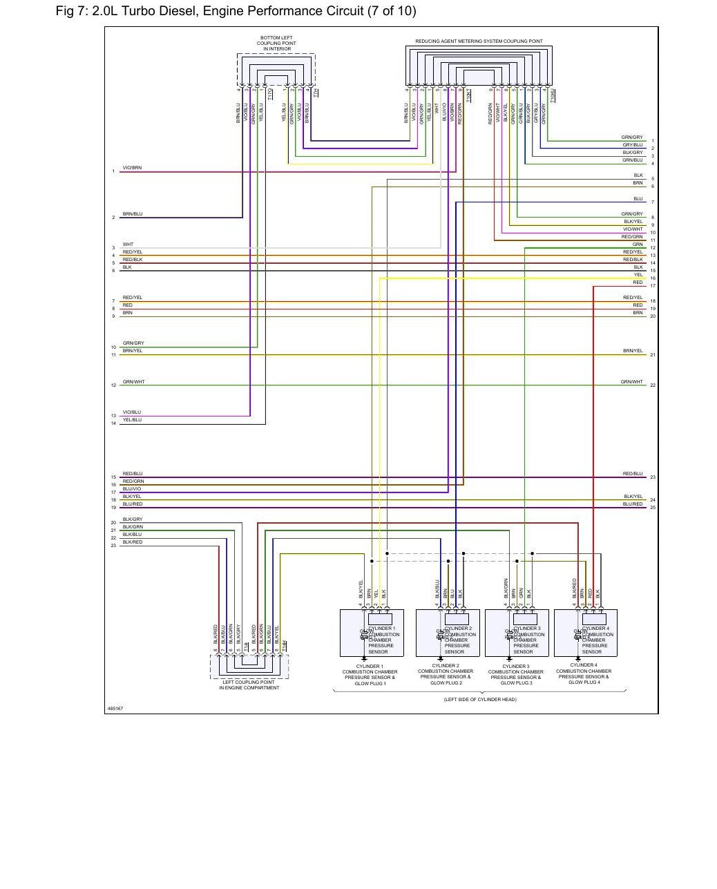 Diagrama Elétrico Volkswagen Golf SportWagen S 1.8L 2015 — 2015: o diagrama que separa Wagon de Hatchback - diagrama 1