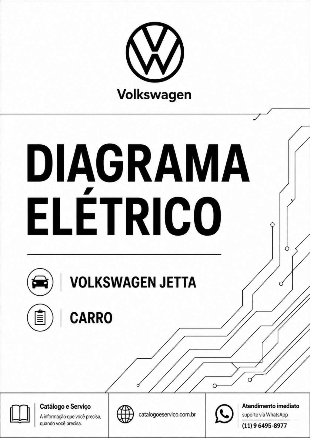 Diagrama Elétrico Volkswagen Jetta - Carro
